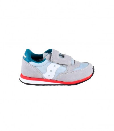 Scarpe Sneakers Saucony baby JAZZ  gray con strappo - SL265155