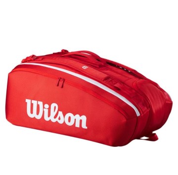 Borsone padel WILSON SUPER TOUR 15  red - WR8036601001