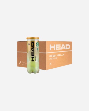 Cartone da 24 tubi di palline Head Padel Pro S World Padel Tour - PADELPROx24